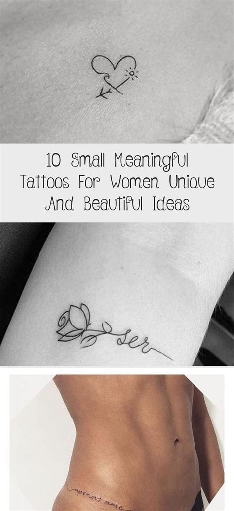 10 Small Meaningful Tattoos For Women Unique And Beautiful