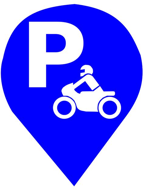 Motorcycle Parking 2 Icon Free Download Transparent Png Creazilla