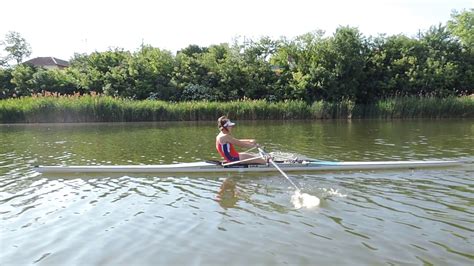 Rowing Training Single Scull Youtube