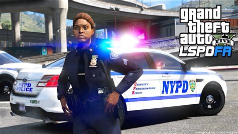 Gta 5 Lspdfr Ep551 Female Nypd Sergeant In Action Youtube