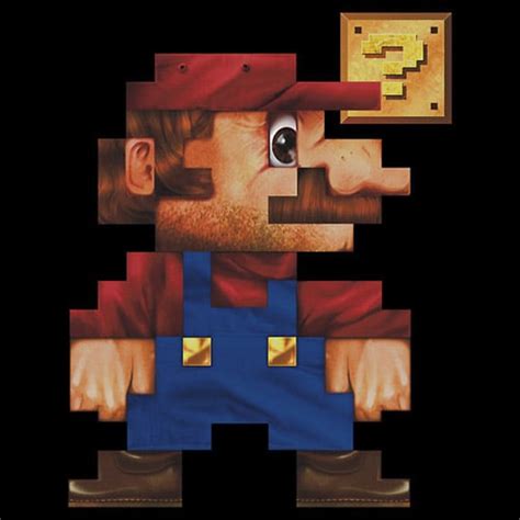 8 Bit Mario Realistic Rgaming