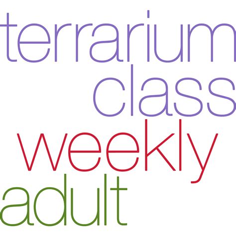 Terrarium Class Adult Weekly We Heart Astoria