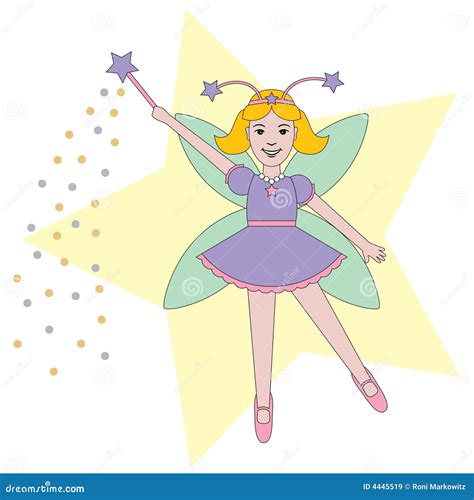 Fairy Child Stock Vector Illustration Of Sprinkling Flying 4445519