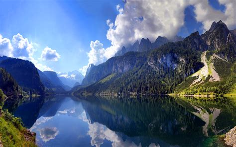Austrian Mountain Lake Scenery 7018227