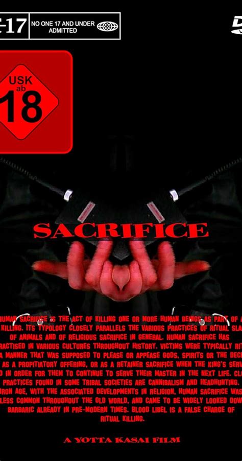 Sacrifice Video 2012 Full Cast And Crew Imdb