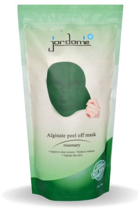 Jordanie Alginate Peel Off Mask Rosemary Ingredients Explained