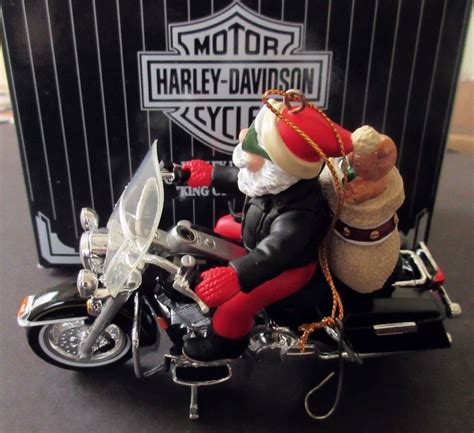 Harley Davidson Motorcycles Collectible Christmas Ornament From 1997