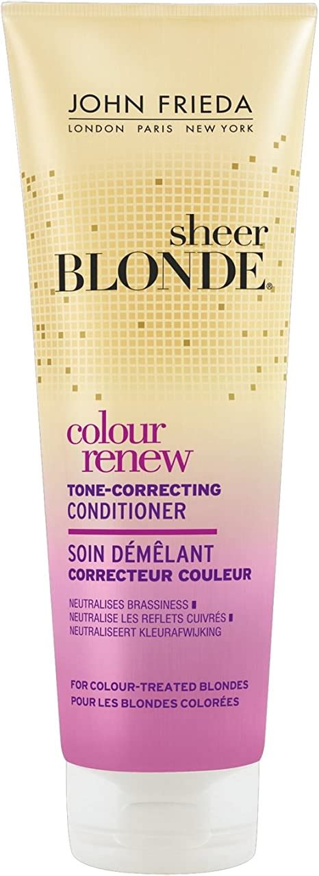 John Frieda Sheer Blonde Colour Renew Conditioner 250ml Uk Beauty