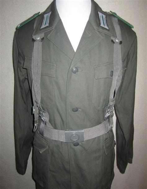 Uniformen Der Ddr Grenztruppen Drillichuniform Gefreiter Um 1965