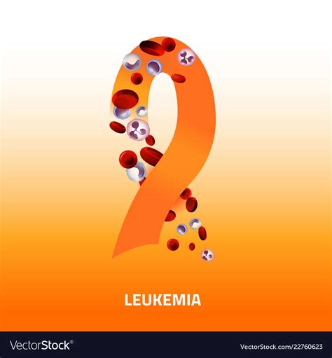 Leukemia Icon Royalty Free Vector Image Vectorstock