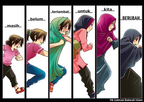 Anime Islami Self Note Anime Muslimah Islamic Cartoon Anime Muslim