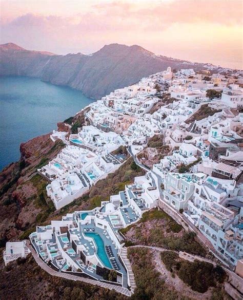 Imerovigli Santorini Greece Dream Vacations Destinations