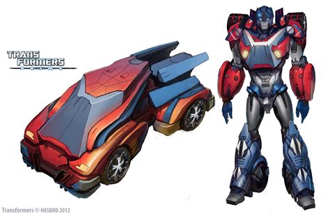 Transformers Prime Orion Pax Design