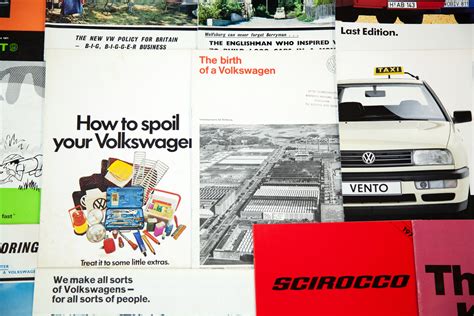 Lot 228 Quantity Of Volkswagen Sales Brochures