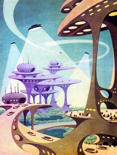 Pin By Krzysztof Mathews On Sci Fi Illustration Retro Futurism
