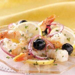 A lemony herb marinade transforms cooked shrimp into extraordinary seafood. Simple Marinated Shrimp Recipe | Taste of Home