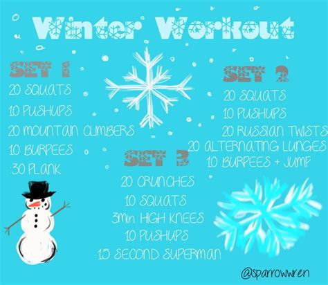8 Workouts To Keep You Warm This Winter Winter Workout Love Handle Workout Stay Fit