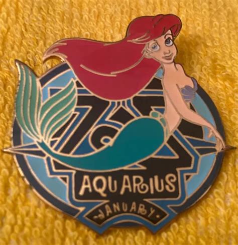 Disney Ariel Aquarius Limited Edition 5000 Little Mermaid Pin 1095