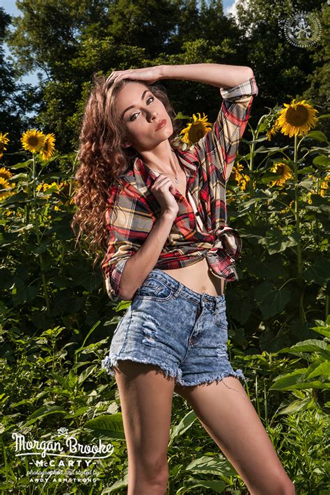 Sunflower Fields With Morgan Brooke Mccarty Andy Armstrongs Personal
