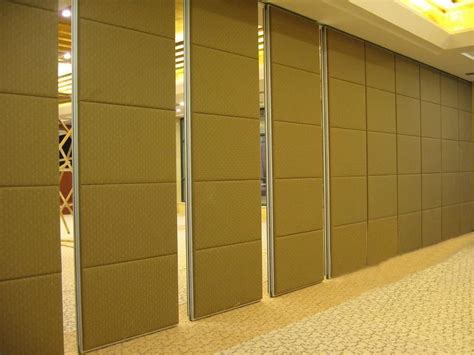 Folding Sliding Door Movable Sound Proof Partitions For Office With