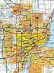 Mapa de Detroit: mapa en línea y mapa detallado de la ciudad de Detroit
