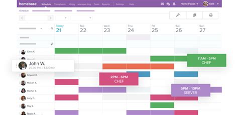 You can take care of work scheduling online, communicate with your employees via free apps, and make changes to your schedule on the go. Free Employee Scheduling Software For Your Business | Homebase