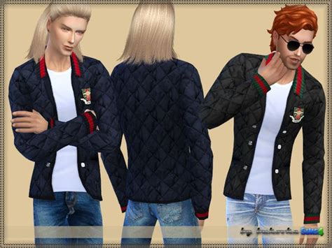 Jacket Guc By Bukovka Sims 4 Clothing Jackets Clothes
