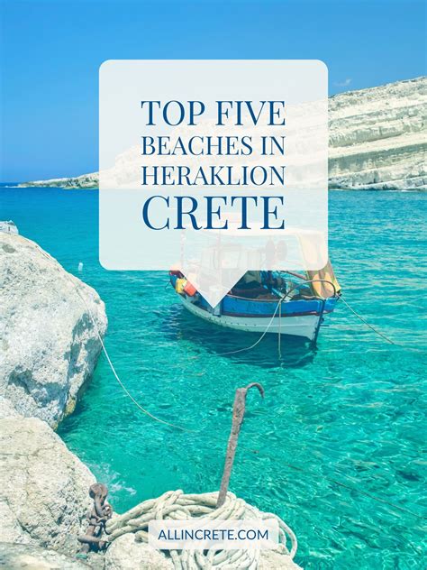 Top 5 Beaches In Heraklion Artofit