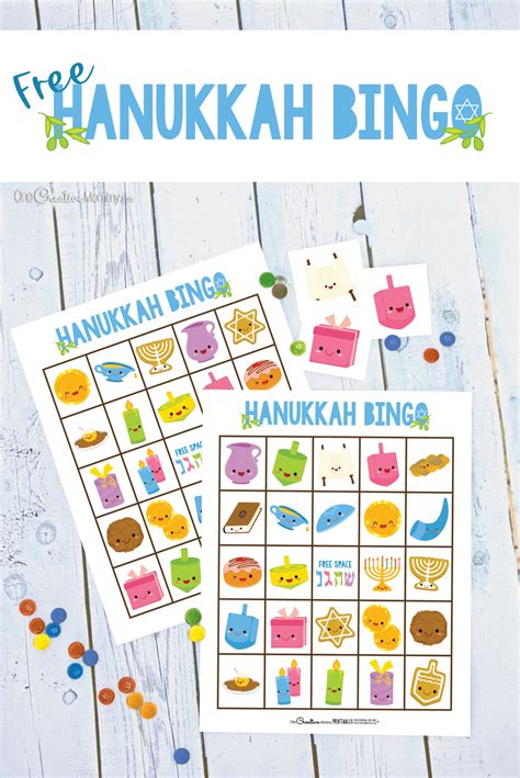 Free Hanukkah Bingo Game