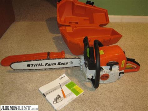 Armslist For Saletrade Lnib Stihl Ms290 Farm Boss Chainsaw With