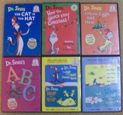 Dr Seuss Six Dvds 1 The Cat In The Hat 2 How The Grinch Flickr