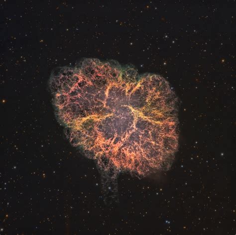Crab Nebula Space
