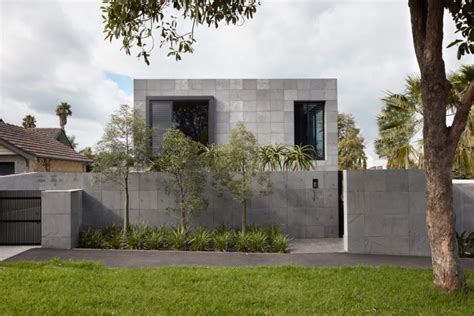 The Bluestone Clad Quarry House In Brighton Australia By Finnis Architects