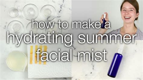 How To Make A Diy Hydrating Summer Face And Body Mist Youtube