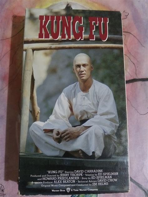 Kung Fu Vhs 1972 Videotape Vg Classic 1970s Shaolin Etsy