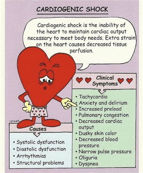 Cardiogenic Shock Med Surg Nursing Nursing Students Nursing School
