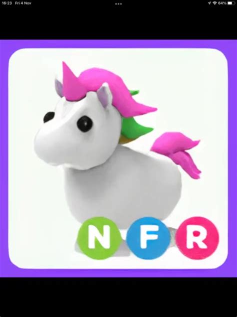 Roblox Adopt Me Neon Fly Ride Unicorn Nfr Legendary Pet £449