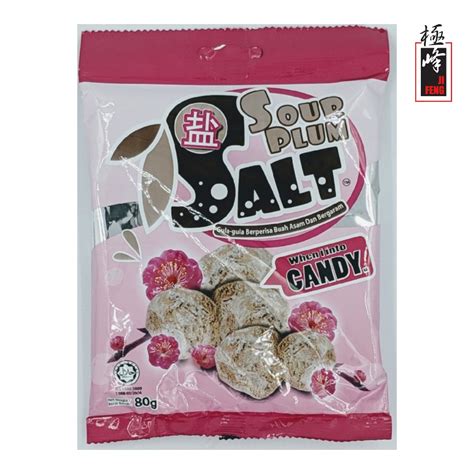 Salt Sour Plum Candy 80gm Ji Feng