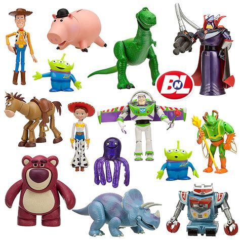 Toy Story Lot Figures Plastic Set Disney 2 To 5 Zurg Robot Bot Twitch