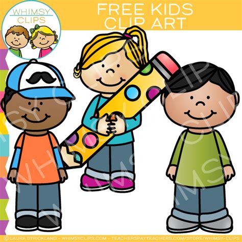 Free Kids Clip Art , Images & Illustrations | Whimsy Clips