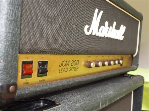 Marshall Jcm 800 1984 Black Tolex Amp