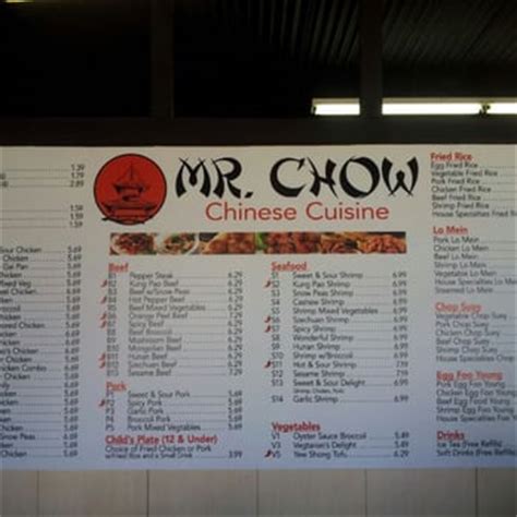 The following list provides common chinese food names in english. Mr Chow - CLOSED - 2019 All You Need to Know BEFORE You Go ...