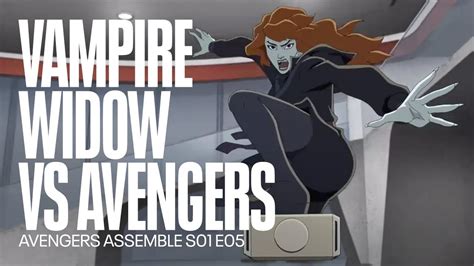 Vampire Black Widow Versus The Avengers Avengers Assemble Youtube
