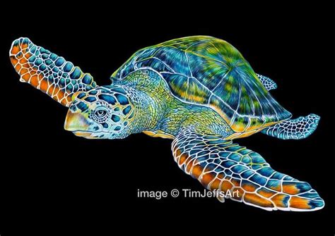 Sea Turtle Print Etsy In 2020 Turtle Painting Sea Turtle Print