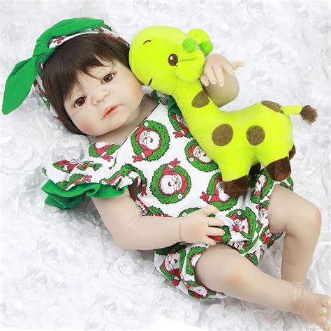 23 Realistic Reborn Baby Girl Lovely Baby Dolls Full Body Silicone