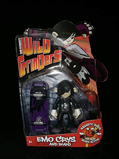 Wild Grinders Deluxe Action Figure And Skateboard Emo Crys 1 Uk Toys And Games