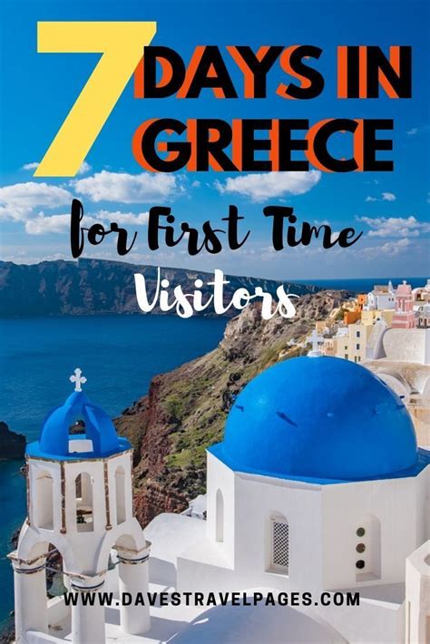 Greece Itinerary 7 Days In Greece For First Time Visitors Greece