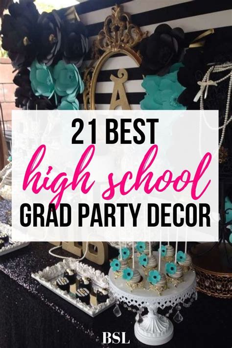 Check out treat ideas, decorations, printables, and. 26 Insanely Creative High School Graduation Party Ideas ...