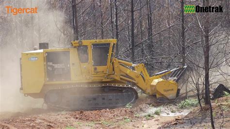 Tigercat Onetrak Silviculture And Site Preparation Trial YouTube