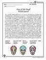 Day of the Dead Activities, Worksheets & Lesson Plan | Dead words, Day ...